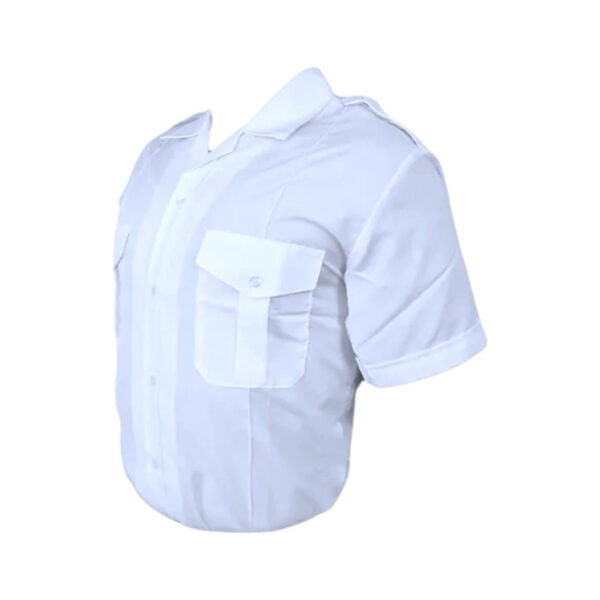 Camisa Arciel Blanca Manga Corta
